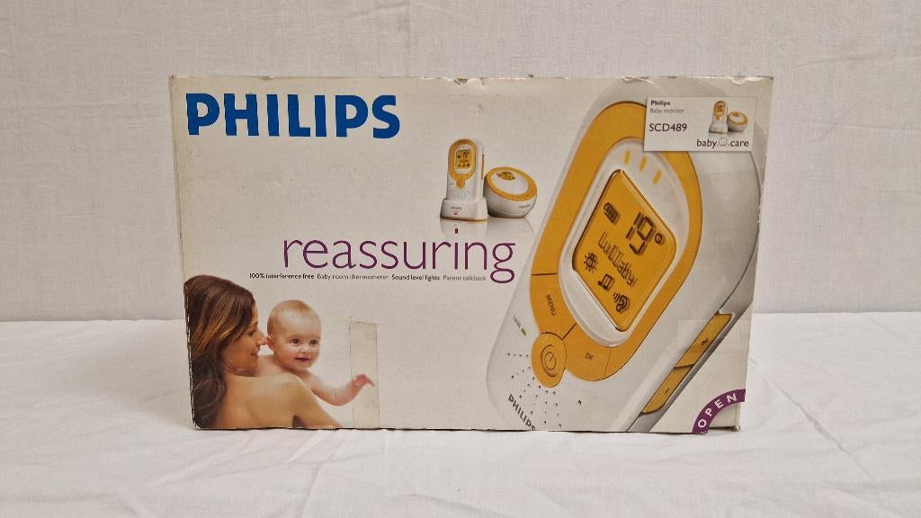 Nieuwe DECT babyfoon SCD489 SKM7489 babymonitor, Ophalen of Verzenden, Nieuw, 250 meter of meer, Digitaal