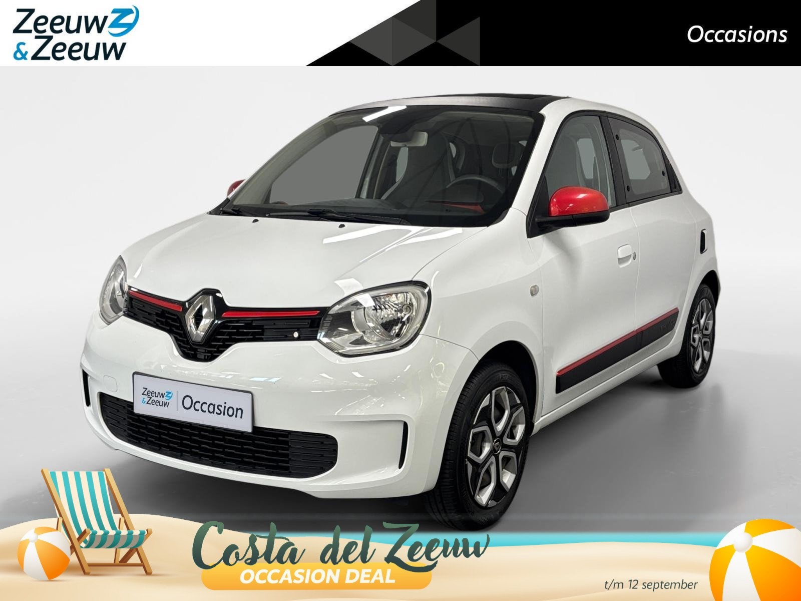 Renault Twingo 1.0 SCe Collection AIRCO CABRIODAK HOGE INSTA, Keurmerk '100% Onderhouden', 4 stoelen, Origineel Nederlands, Bedrijf