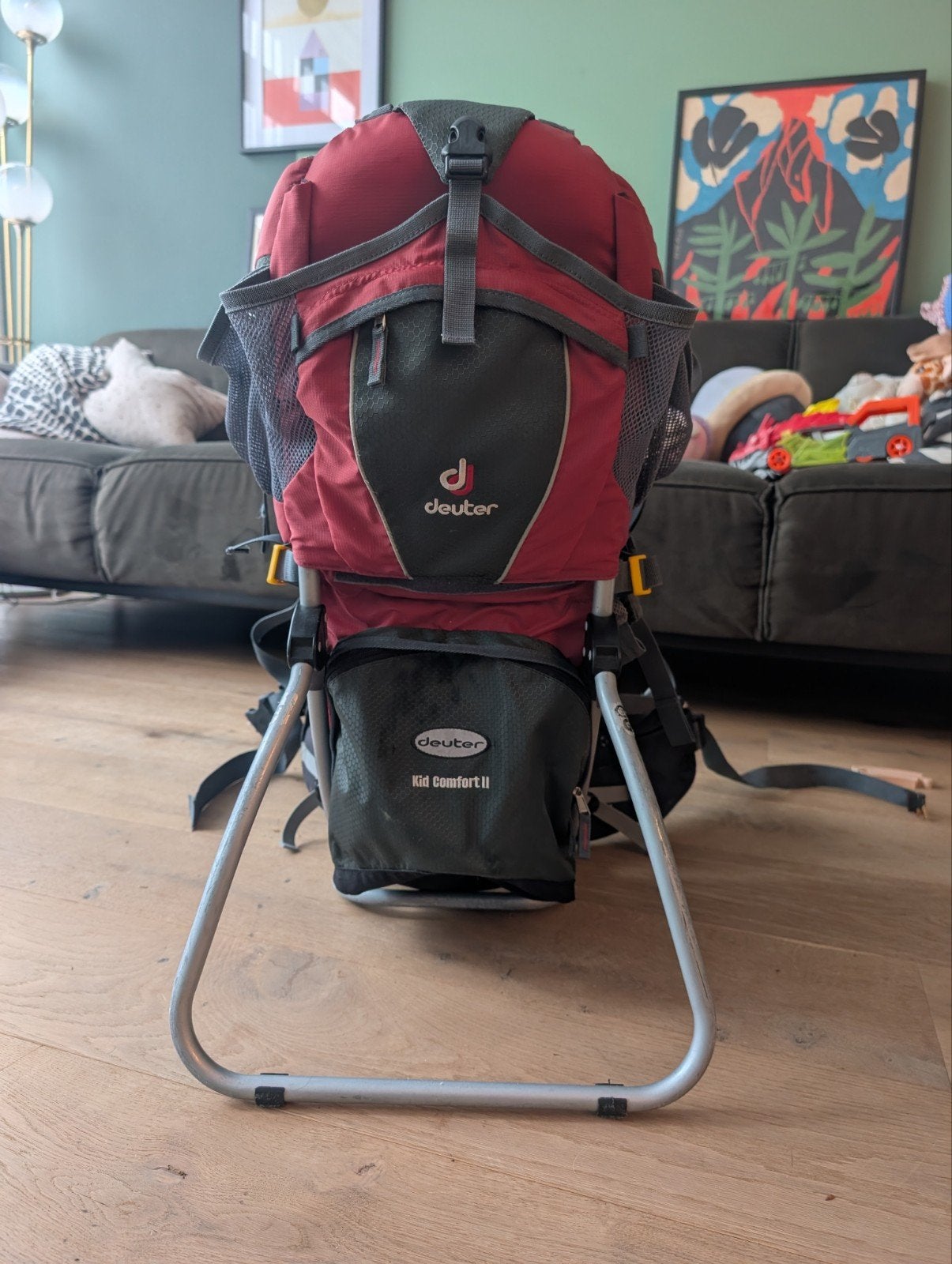 Deuter Kid Comfort II Draagzak, Kinderen en Baby's, Gebruikt, Rug, Draagzak, Ophalen