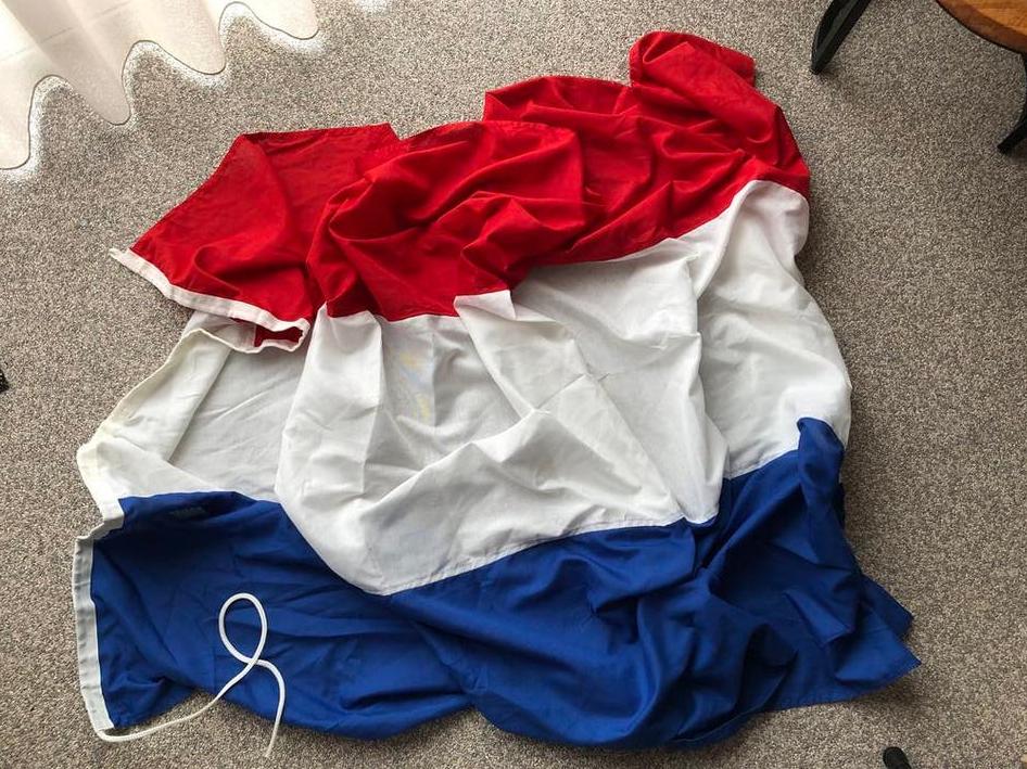 Grote Nederlandse vlag, Diversen, Ophalen of Verzenden, Zo goed als nieuw