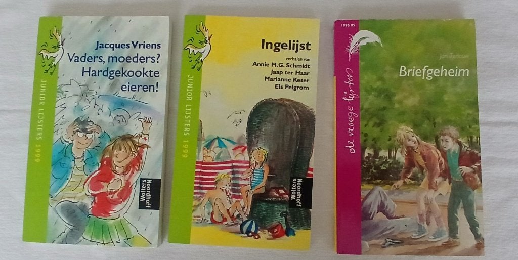 Junior lijsters + de vroege lijsters 3 boekjes., Ophalen of Verzenden, Gelezen