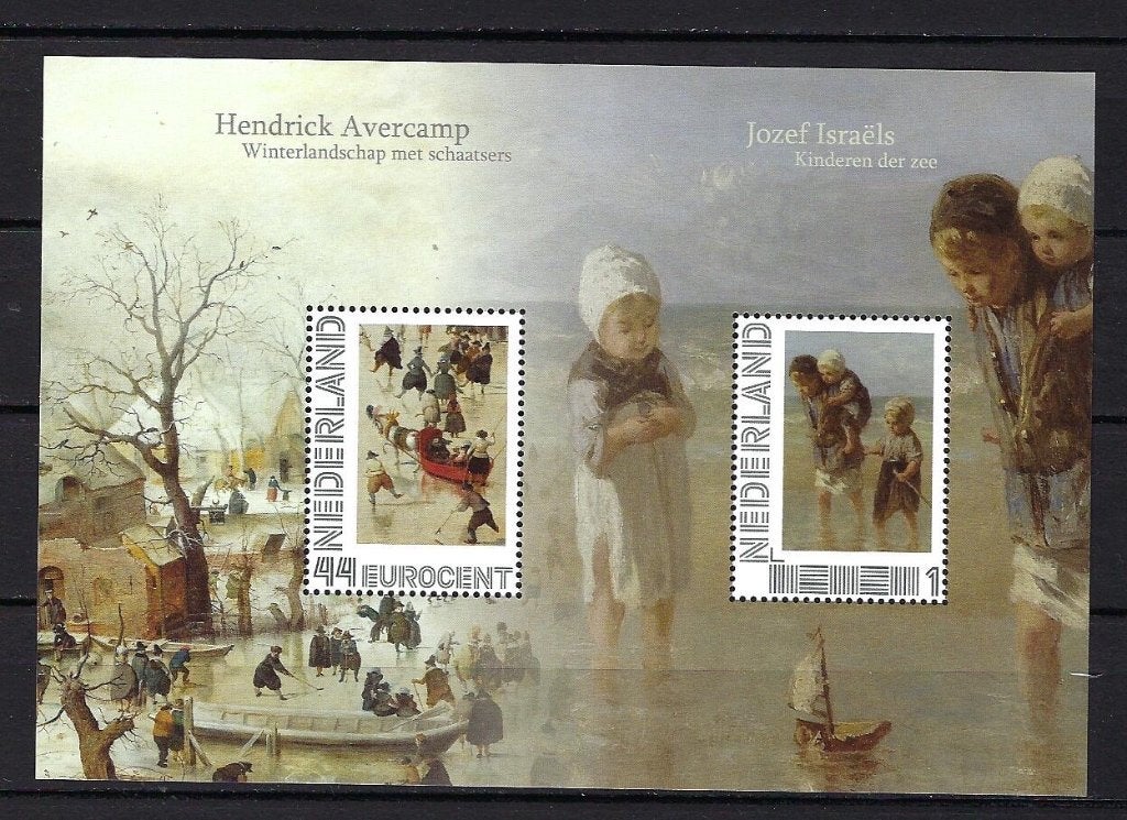 NVPH Blok met 2751 (Jozef Israels) Postfris, Ophalen of Verzenden, Na 1940, Postfris