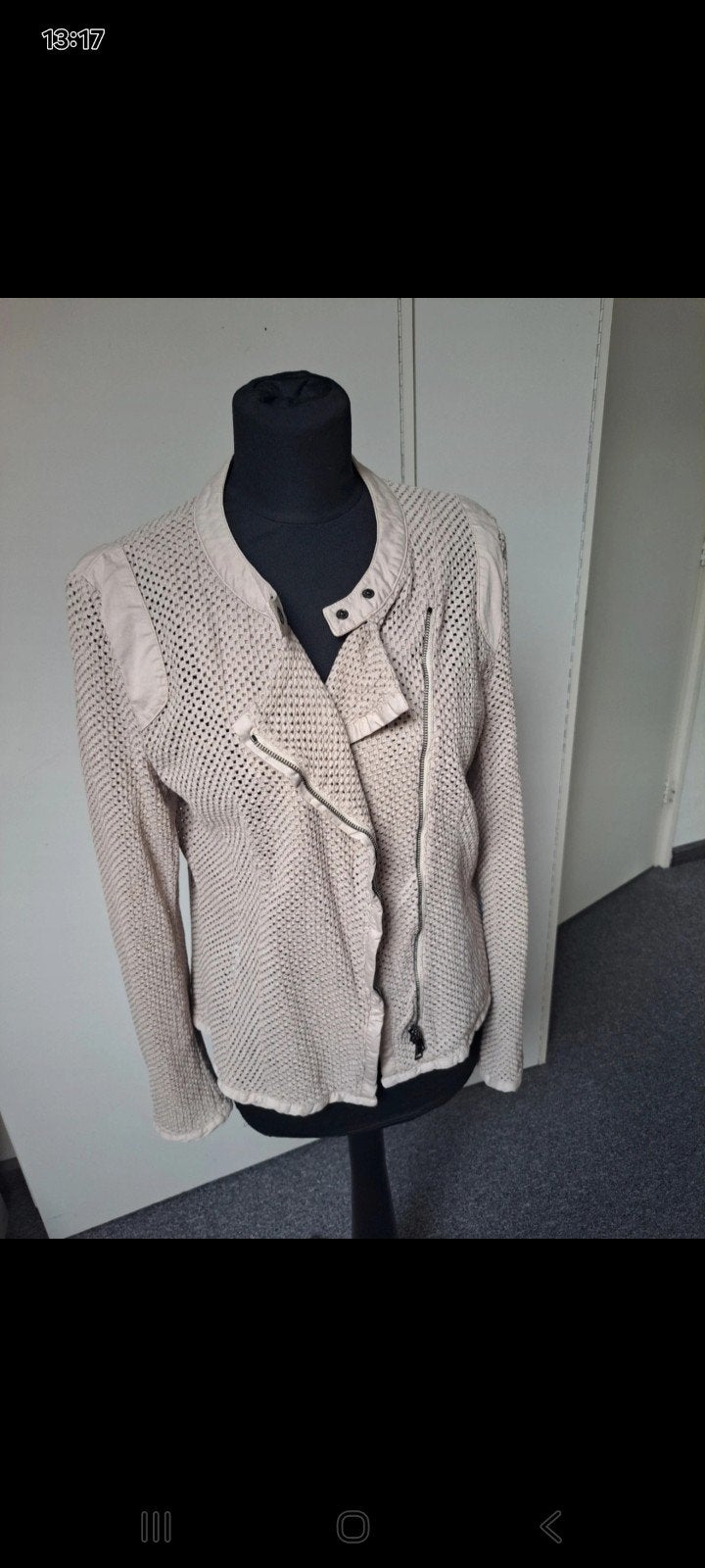 marccain mooi apart jasje, Maat 38/40 (M), Beige, Ophalen of Verzenden, Zo goed als nieuw