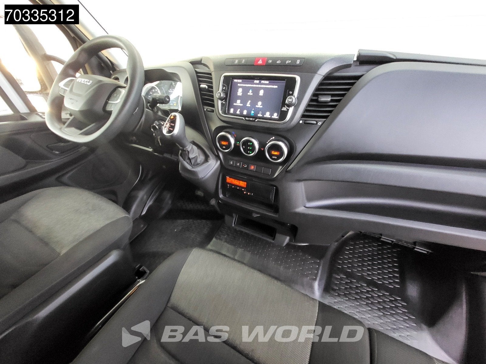 Iveco Daily 72C21 3.0L Automaat 1000KG Laadklep Luchtvering, Stof, Gebruikt, Euro 6, 4 cilinders