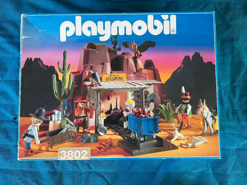 Playmobil McLaren's Goudmijn 3802, Ophalen of Verzenden, Gebruikt, Complete set