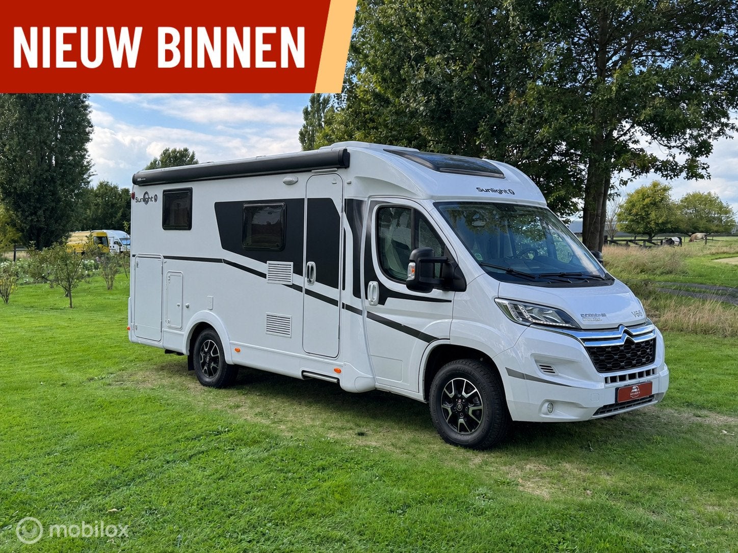 Sunlight V66 Adventure Edition | Dealer Onderhouden, Caravans en Kamperen, Ringverwarming, Tot en met 2, Bedrijf, Koelkast