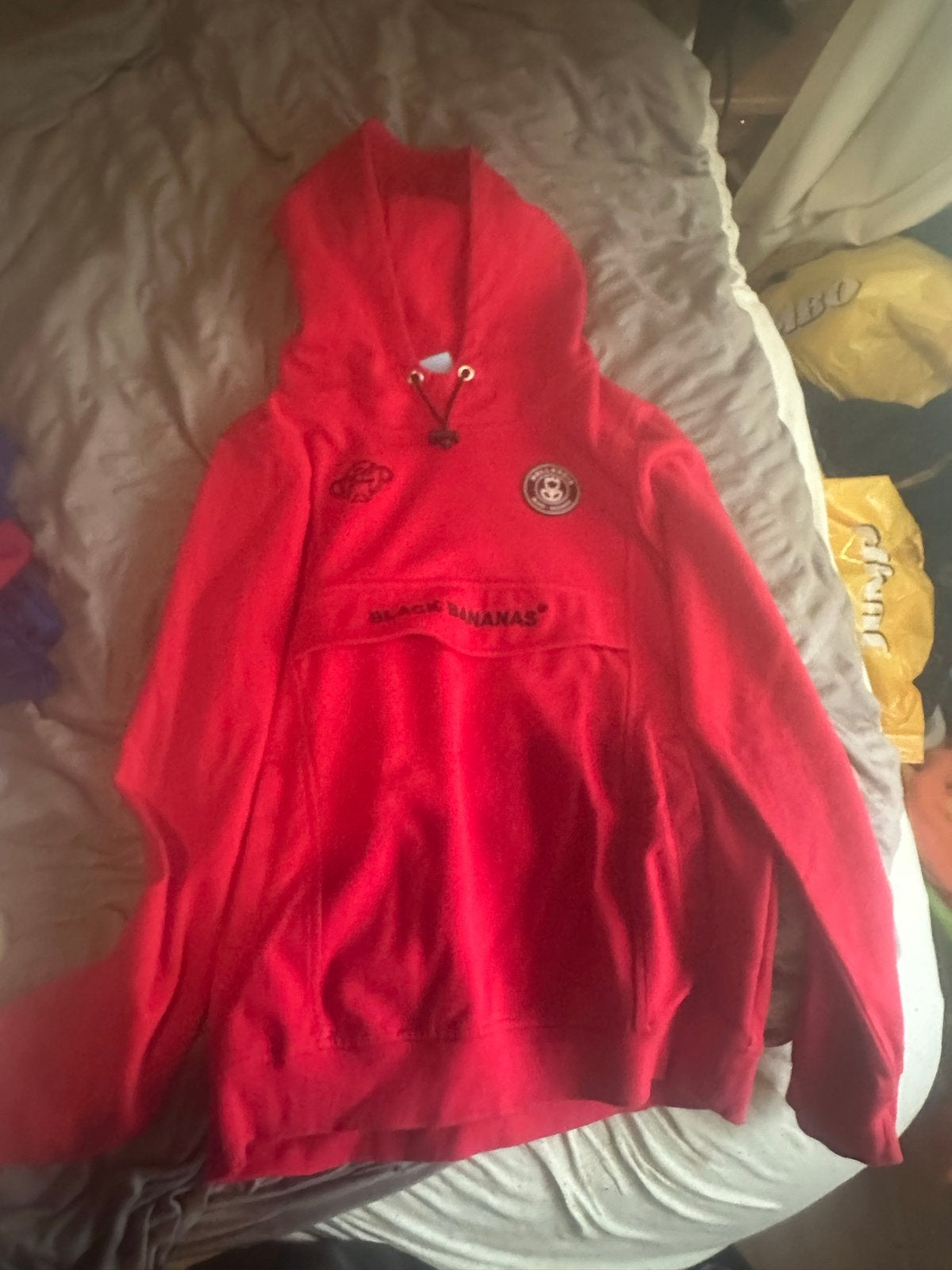 Black Bananas hoodie rood, Ophalen of Verzenden, Zo goed als nieuw, Maat 46 (S) of kleiner, Rood