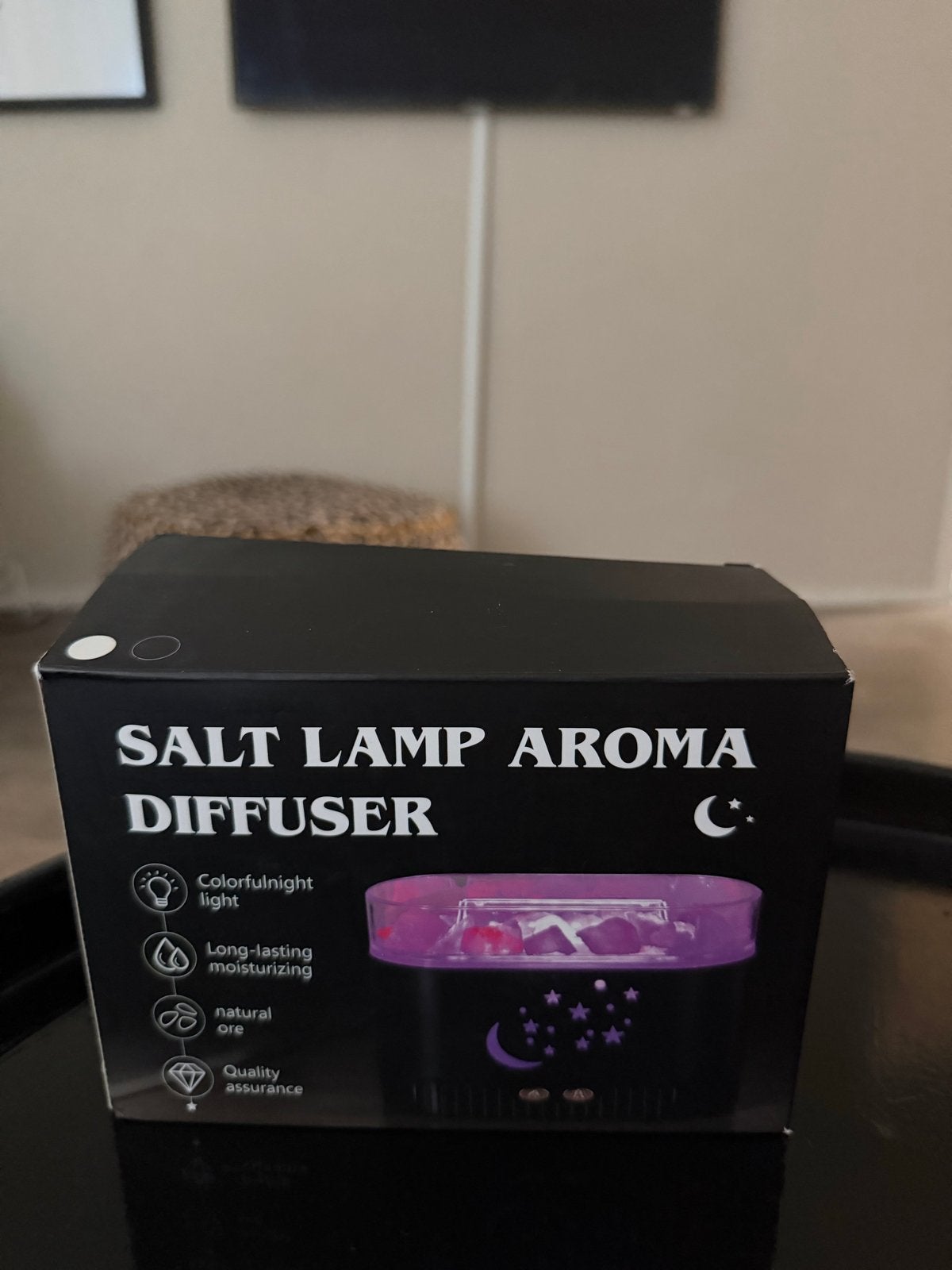 Zoutlamp Aroma Diffuser met Kleurrijk Licht, Meerkleurig, Overige materialen, Nieuw, Ophalen of Verzenden
