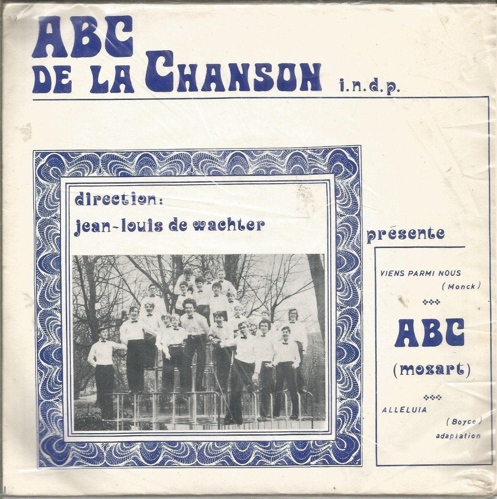 ABC De La Chanson – ABC, Fotohoes, 7 inch, Ophalen of Verzenden, Zo goed als nieuw