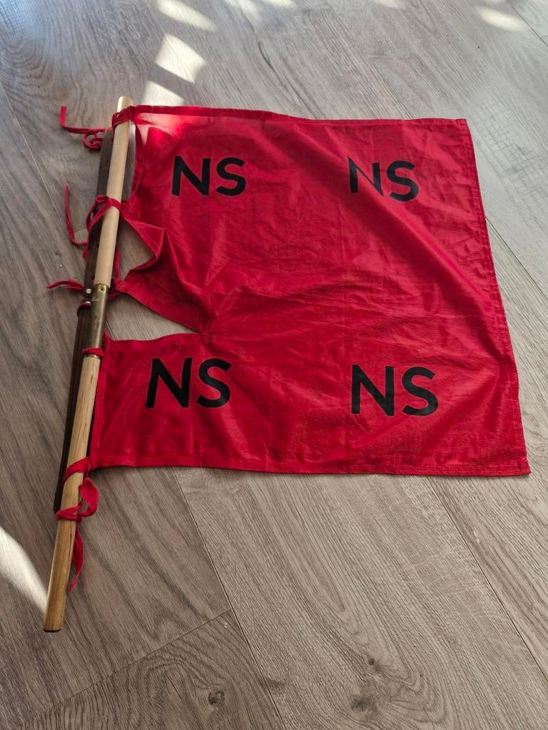 Chef trein vlag NS, Ophalen of Verzenden, Trein, Overige typen