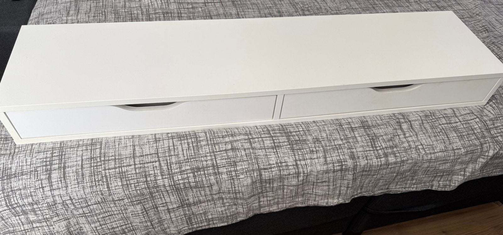Plank met lades ‘Ekby Alex’ wit 119x29cm IKEA, Huis en Inrichting, Ophalen, Gebruikt, Spaanplaat of MDF, 29 cm