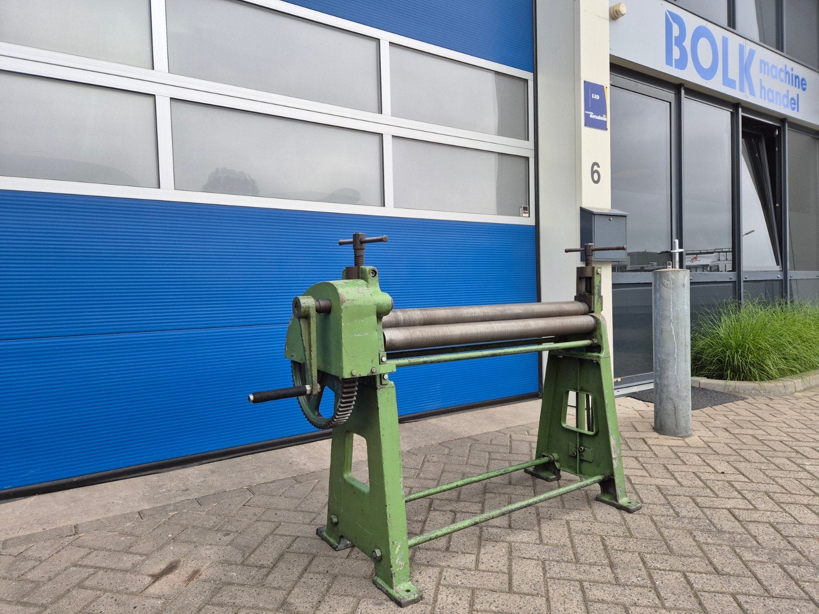 JORG Type 4503 Plaatwals Handbediende Wals in nette staat!, Gebruikt, JÖRG, Holland, Info@bolkmachinehandel.nl