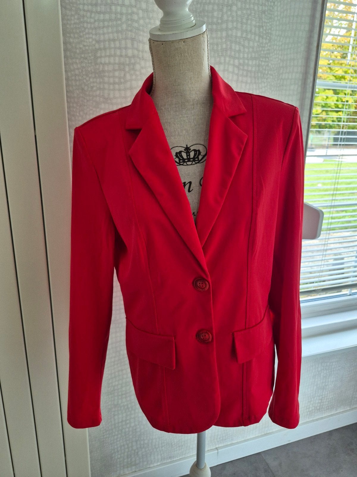 Mi Piace Rode Blazer XXL - Nieuw met kaartjes, Mi Piace, Maat 46/48 (XL) of groter, Nieuw, Ophalen of Verzenden