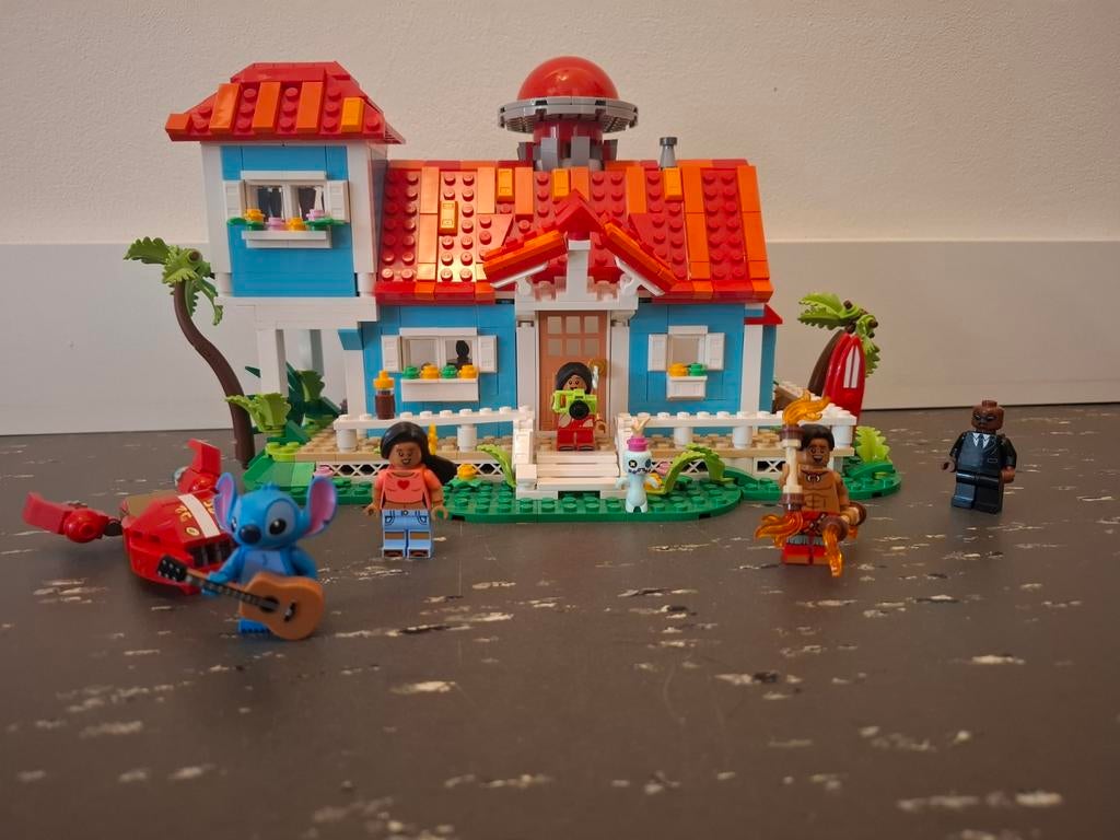 Lego stitch strandhuis, Ophalen of Verzenden, Zo goed als nieuw