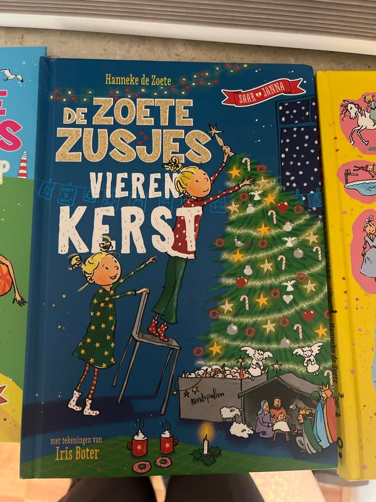 Hanneke de Zoete - De Zoete Zusjes vieren kerst, Fictie algemeen, Ophalen of Verzenden, Zo goed als nieuw, Hanneke de Zoete