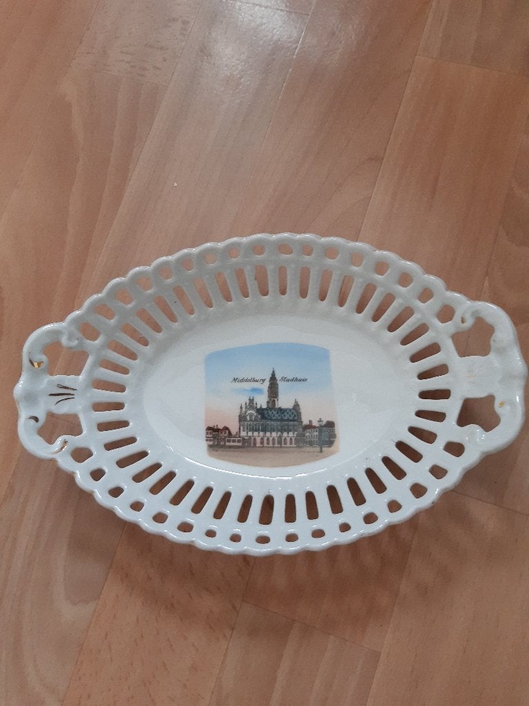 oud schaaltje stadhuis Middelburg, Ophalen of Verzenden