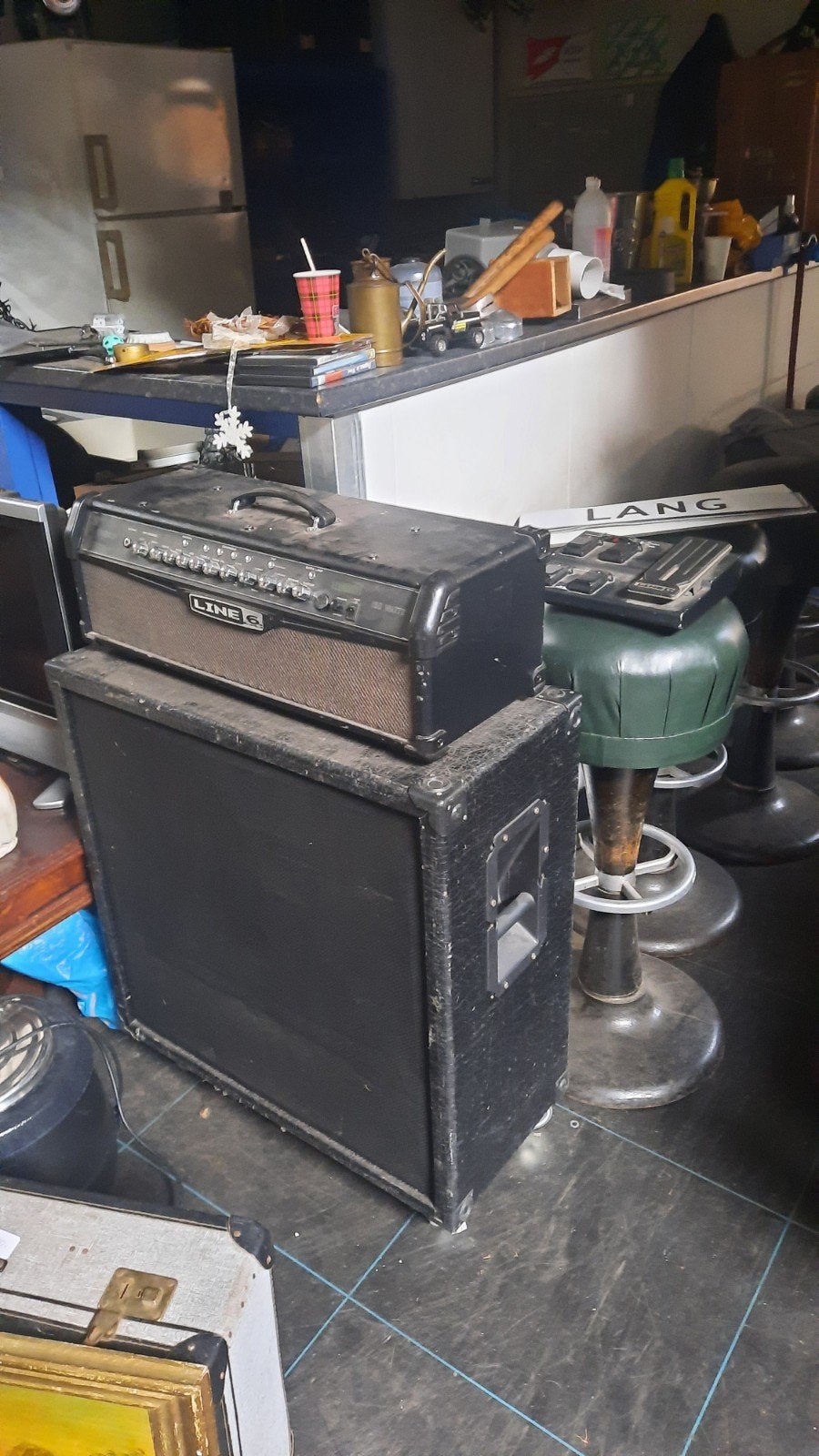 Line 6 Spider IV 150 Watt gitaarversterker met cabinet, Ophalen of Verzenden, Gebruikt, Gitaar, 100 watt of meer