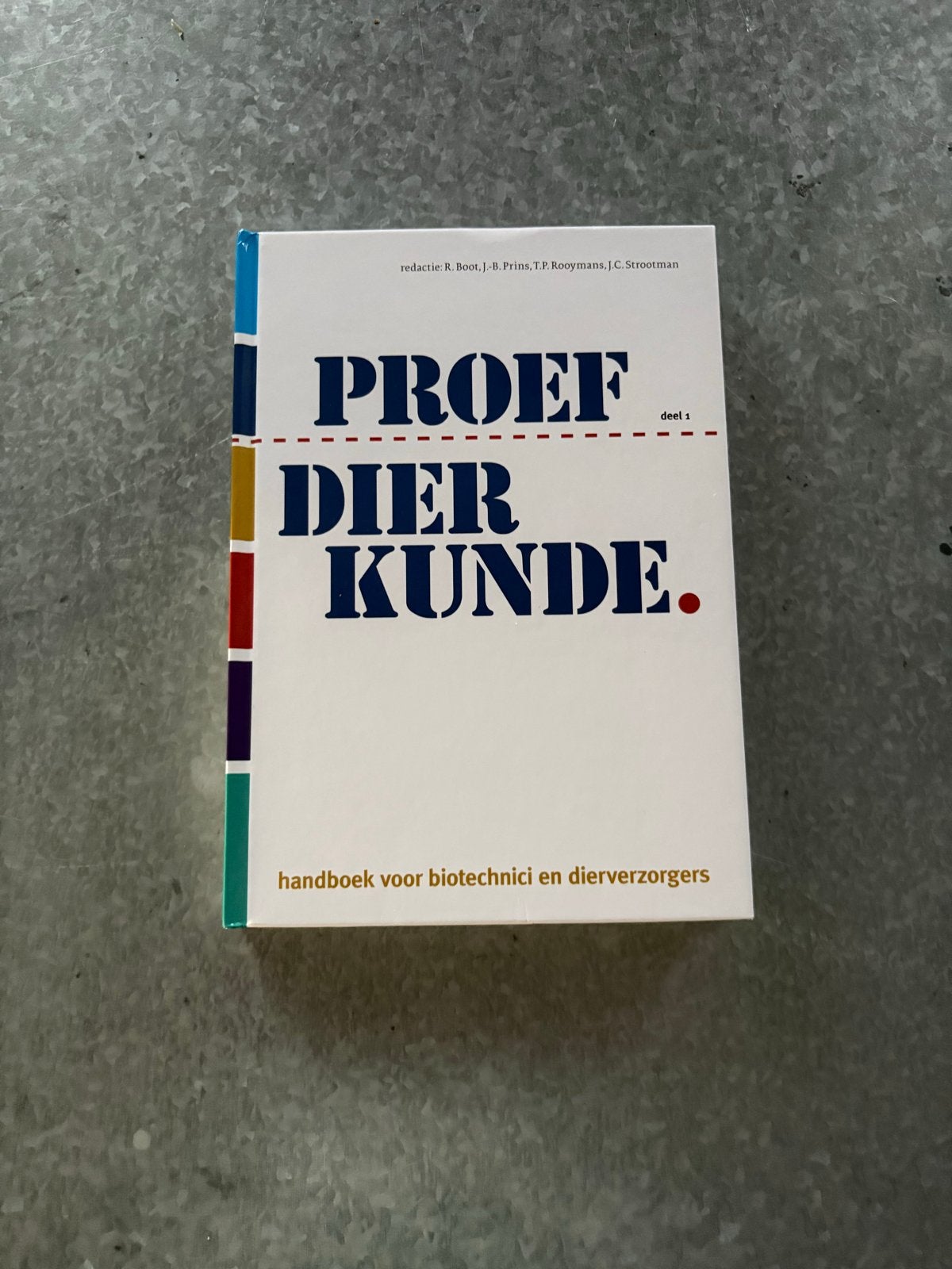 Proefdierkunde deel 1 - Handboek voor biotechnici en dierver, Boeken, Ophalen of Verzenden, Nieuw, MBO