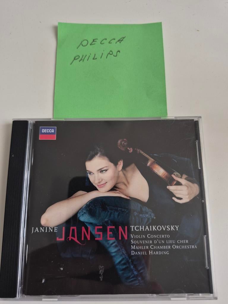 Janine Jansen - Tchaikovsky Vioolconcert CD, Cd's en Dvd's, Ophalen of Verzenden, Romantiek, Zo goed als nieuw, Orkest of Ballet
