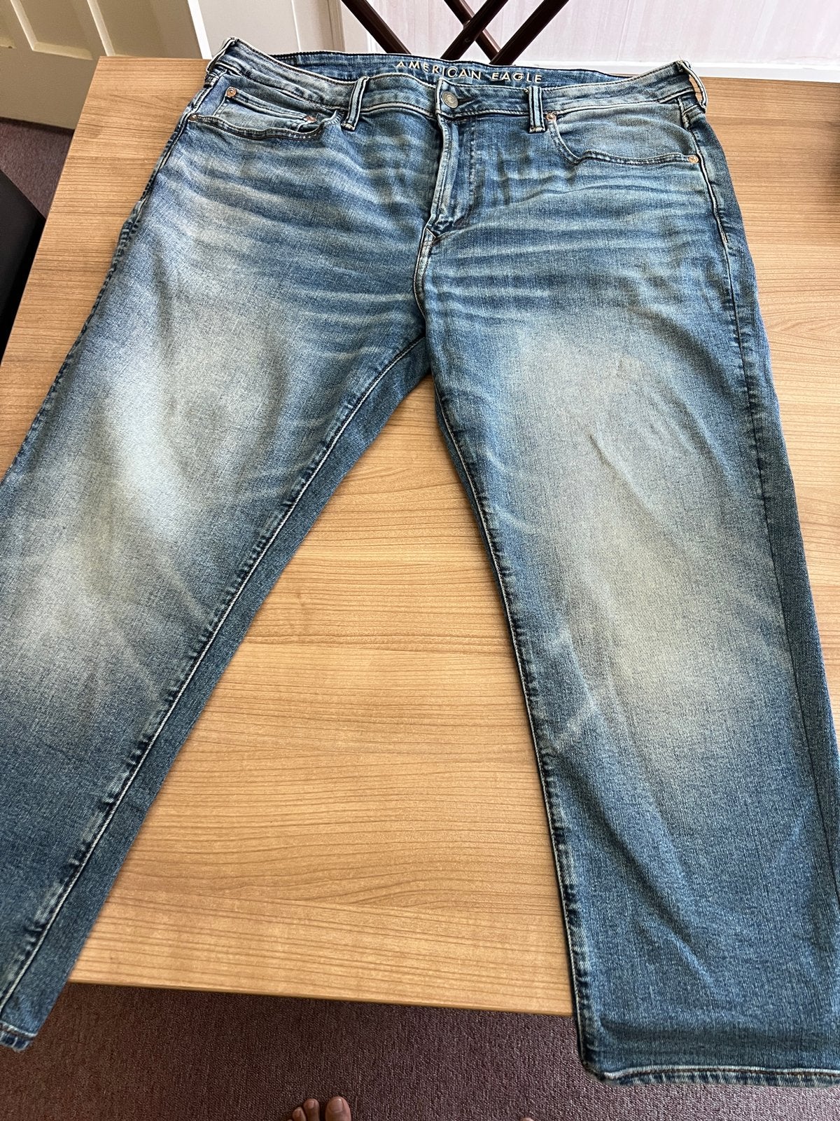 American Eagle Airflex+ Original Bootcut Jeans, Ophalen, Zo goed als nieuw, Blauw, W33 - W34 (confectie 48/50)
