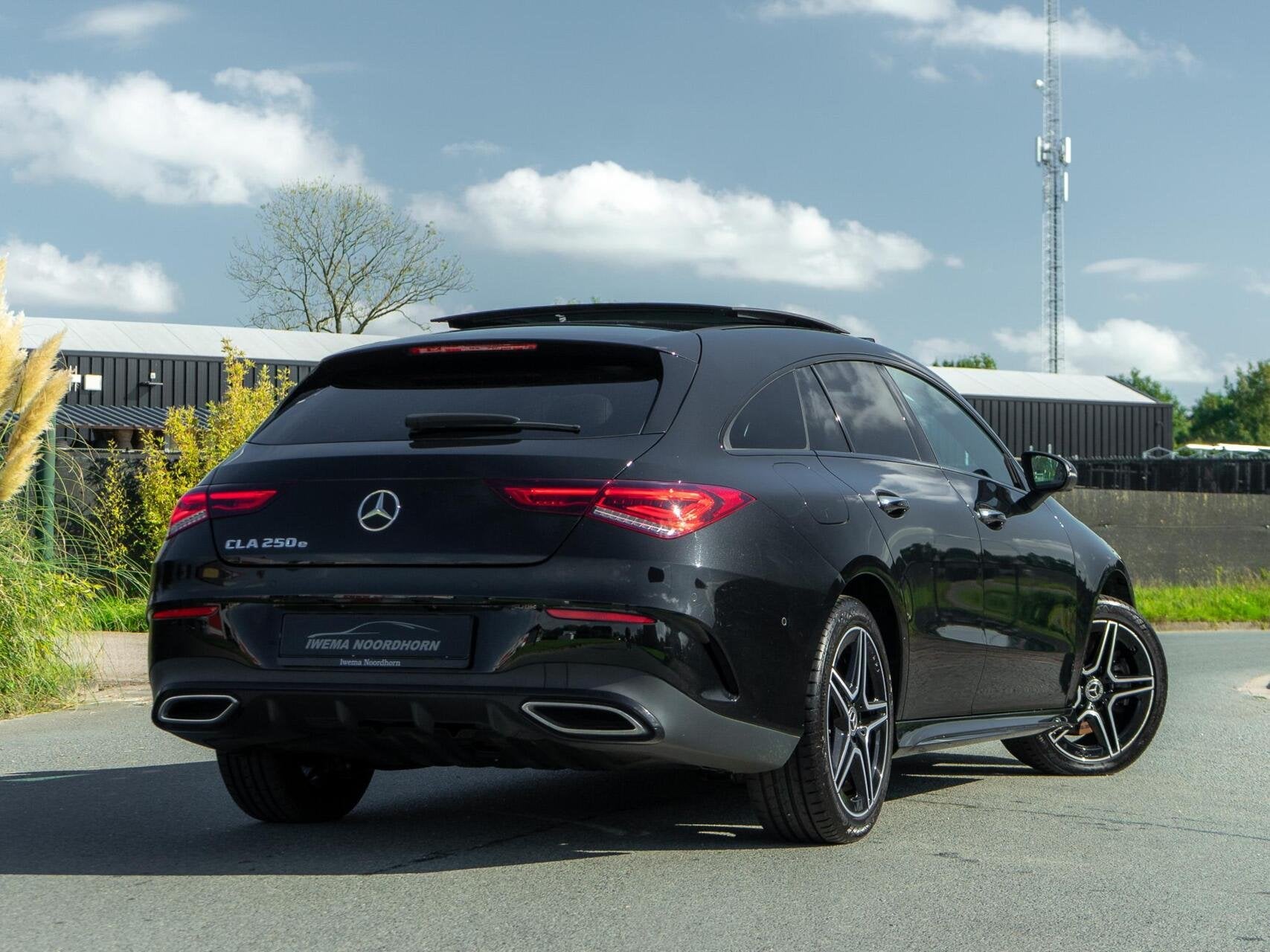 Mercedes CLA-klasse Shooting Brake 250 e AMG |Panoramadak|Ca, CLA, Gebruikt, Zwart, 4 cilinders