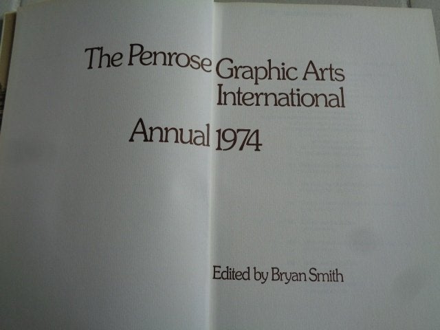 The Penrose Graphic Arts International Annual 1974, Ophalen of Verzenden, Zo goed als nieuw