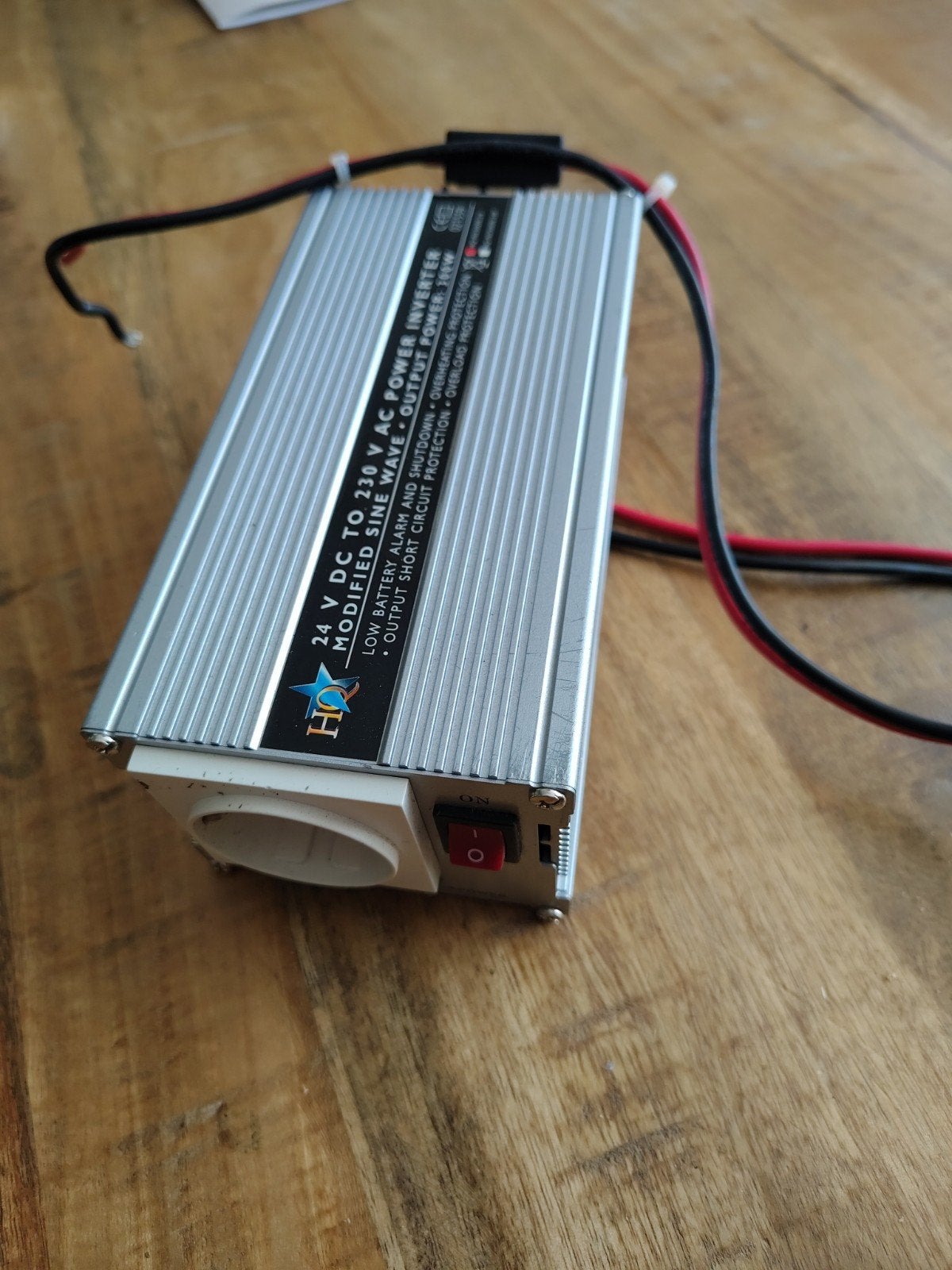 HQ Omvormer 24V DC naar 230V AC 300W, Ophalen of Verzenden