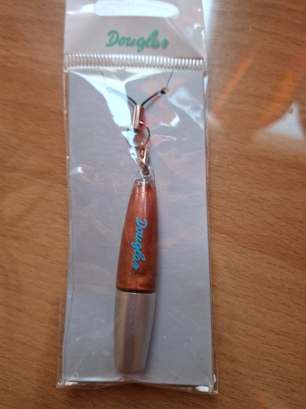 Douglas Lipgloss Sleutelhanger - Nieuw in verpakking, Lippen, Verzenden, Nieuw, Oranje