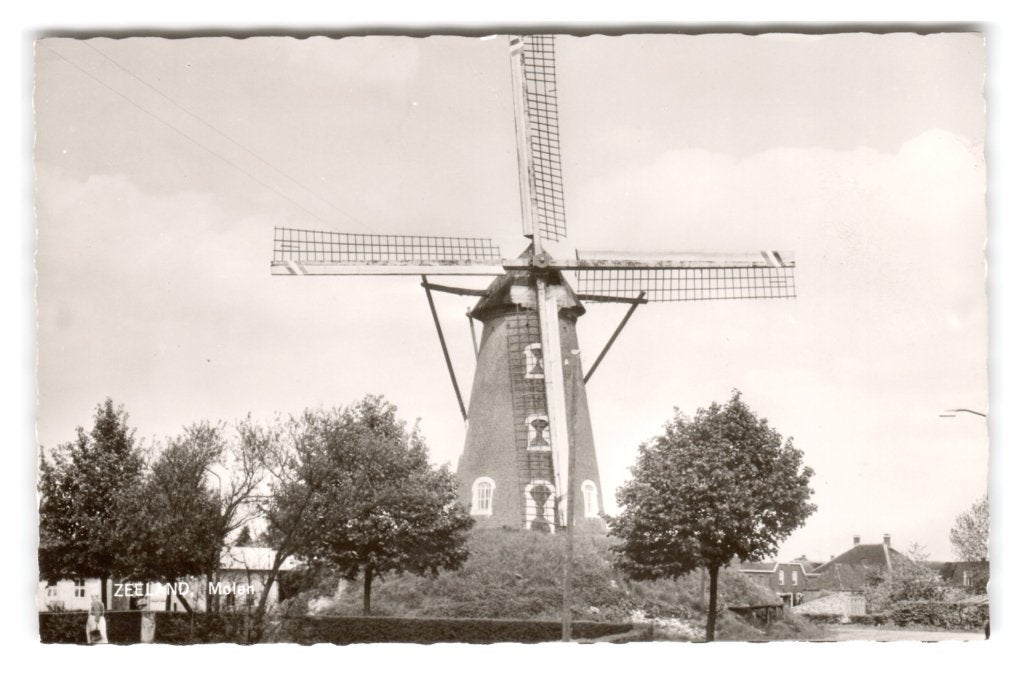 Zeeland, Molen, Ophalen of Verzenden, 1960 tot 1980, Ongelopen, Noord-Brabant