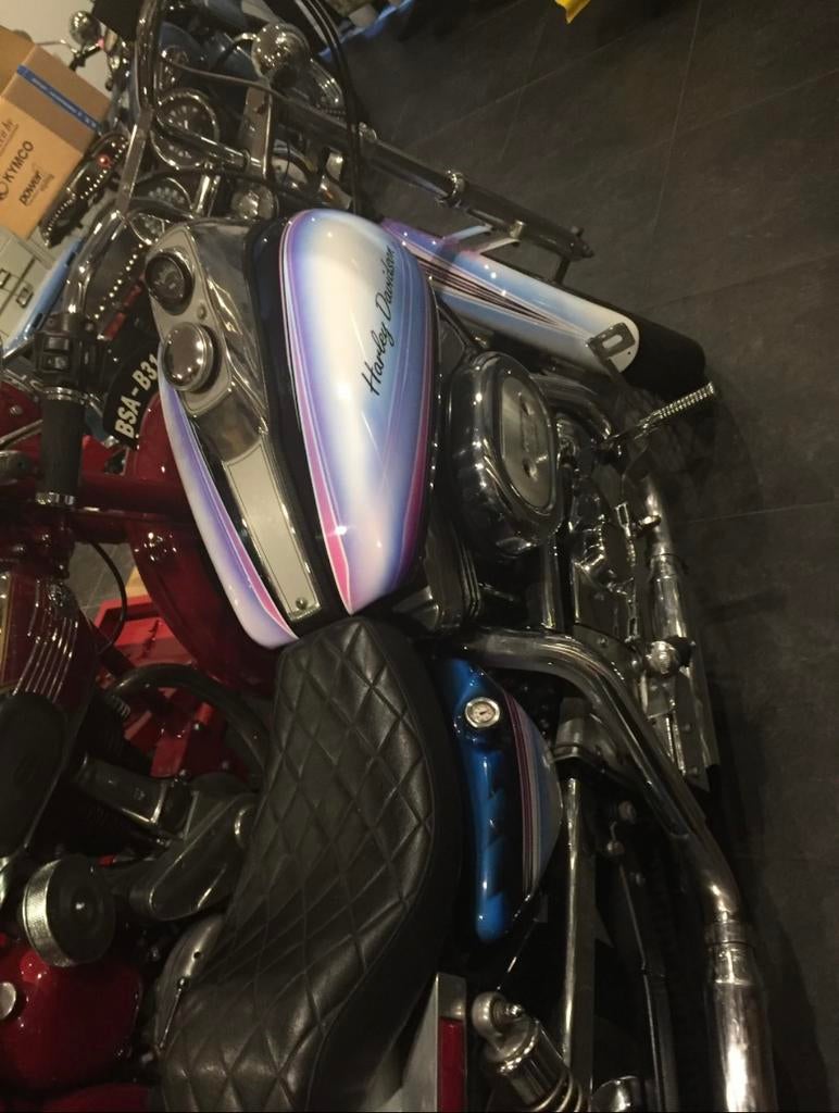 Harley Davidson chopper motor 1100cc 1987, Ophalen