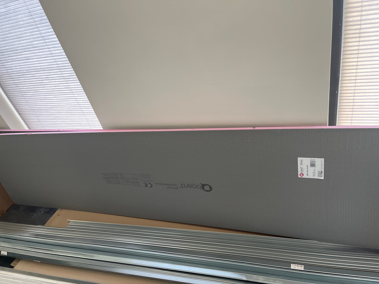 Qboard basic bouwplaat 2600x600x20mm, Doe-het-zelf en Verbouw, Platen en Panelen, Ophalen, Nieuw, Overige materialen, 20 tot 50 mm