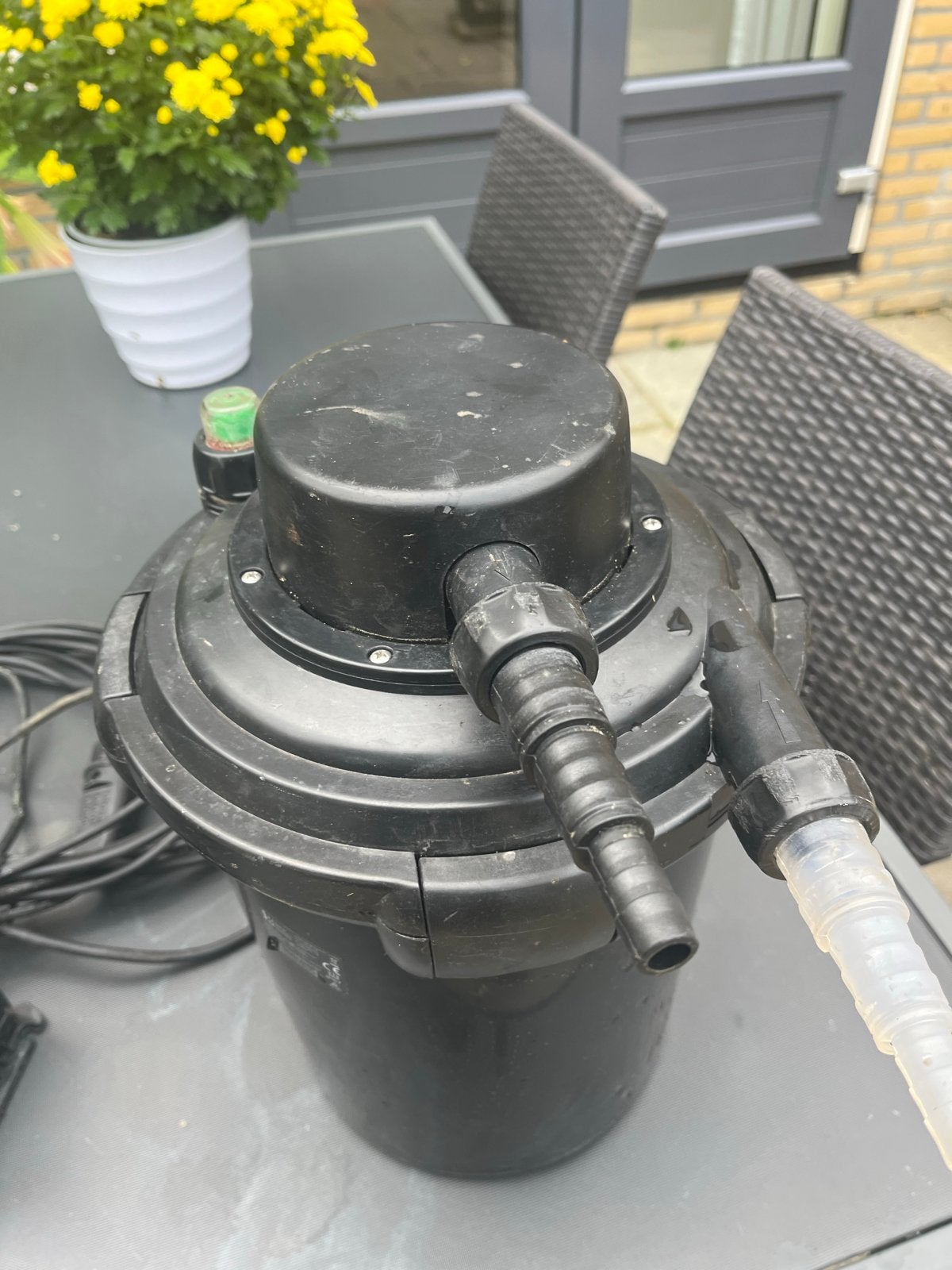 Vijverfilter met pomp - Gebruikt maar functioneel, Ophalen, Gebruikt, Vijverfilter