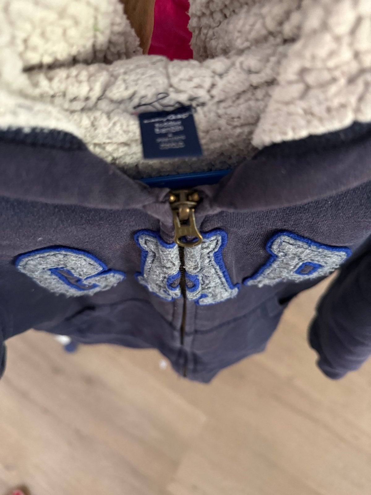 Gap vest maat 4 jaar gevoerd, Ophalen of Verzenden, Gebruikt, Jongen of Meisje
