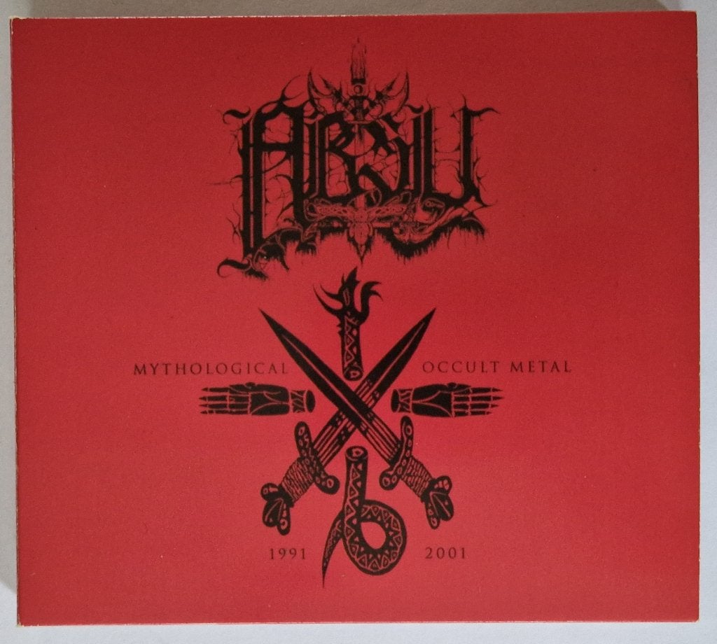 ABSU ‎– Mythological Occult Metal 1991-2001 2CD, Gebruikt, Inclusief boekje, Ophalen of Verzenden, Verzamelalbum