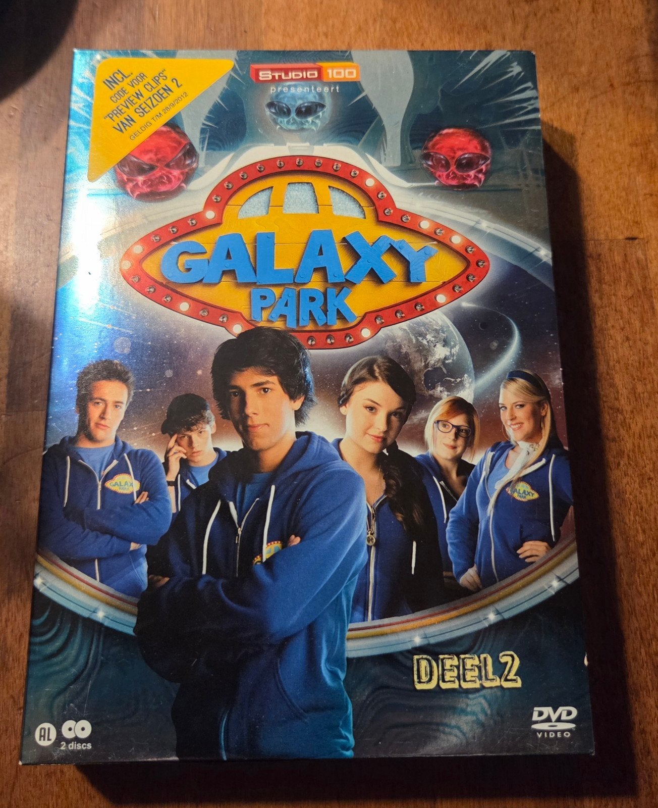 Galaxy Park Deel 2 - DVD Boxset (Studio 100), Cd's en Dvd's, Alle leeftijden, Ophalen of Verzenden, Zo goed als nieuw, Nederlands