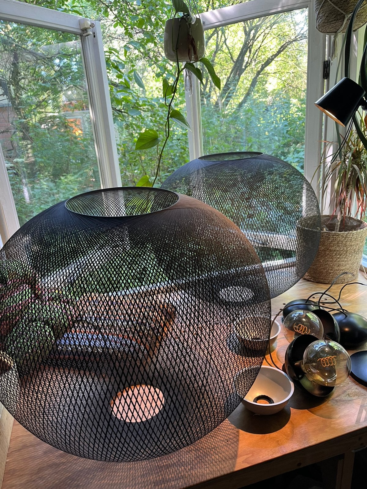 Moooi Non Random D71 Hanglamp Zwart 71cm Design Dimbaar, Ophalen, Zo goed als nieuw, Rond, Overige materialen