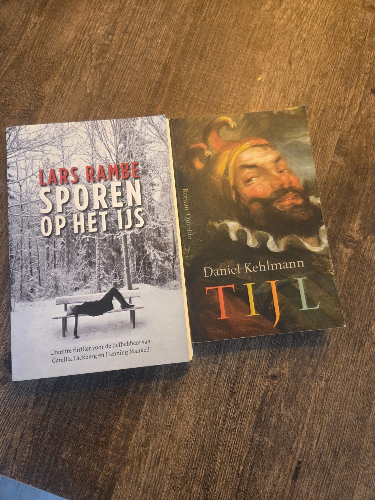 Boeken: Sporen op het IJs & Tijl - Thriller en Roman, Boeken, Ophalen of Verzenden, Zo goed als nieuw, Lars Rambe, Daniel Kehlmann