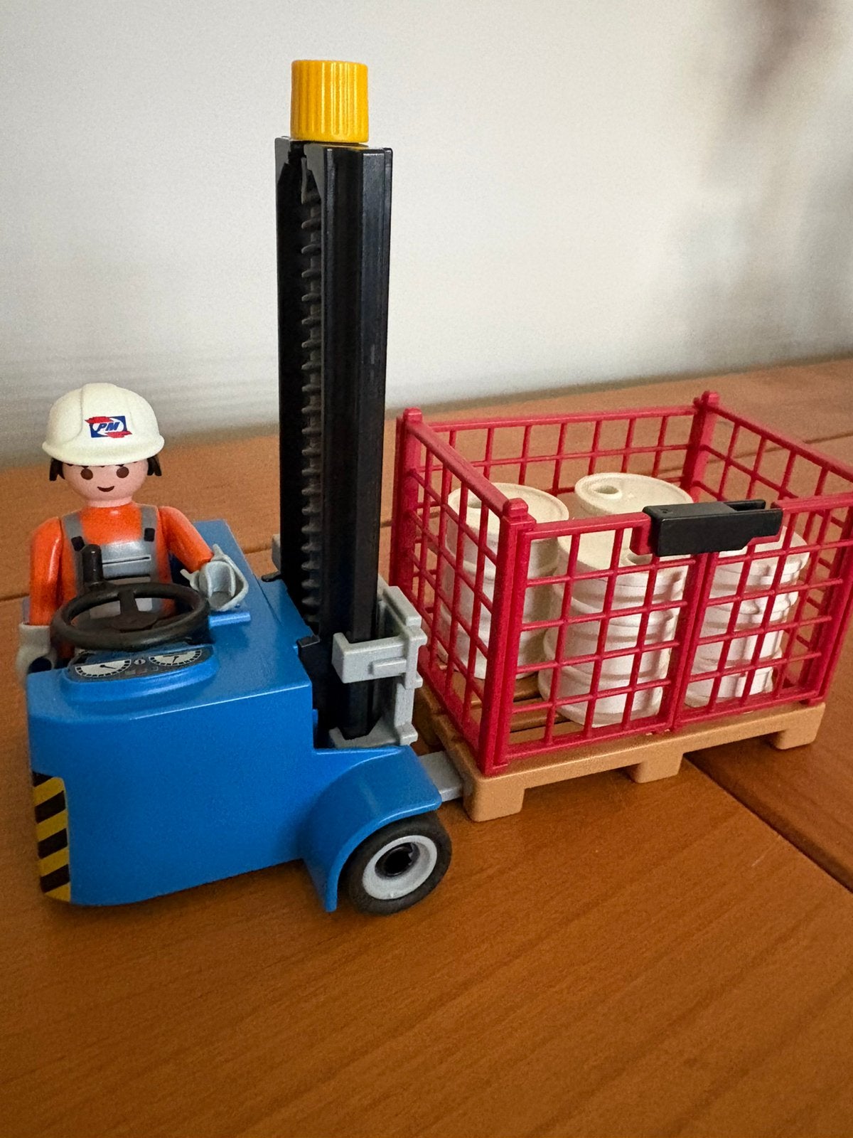 Playmobil vorklift truck, Ophalen of Verzenden, Zo goed als nieuw