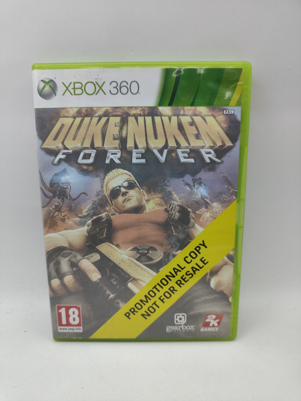 Duke Nukem Forever - Xbox 360, Spelcomputers en Games, Online, Gebruikt, Vanaf 18 jaar, Shooter