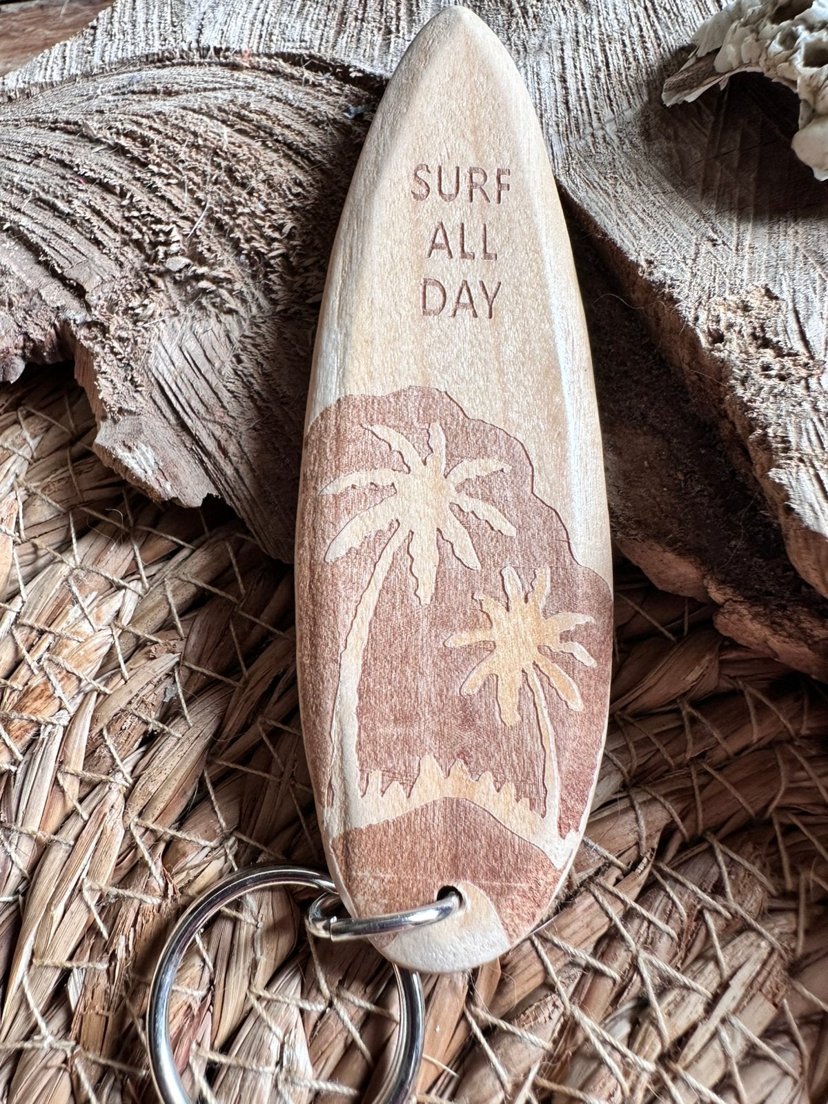 Stoere sleutelhanger / surfplank / boho styl / ibiza styl, Ophalen of Verzenden, Nieuw