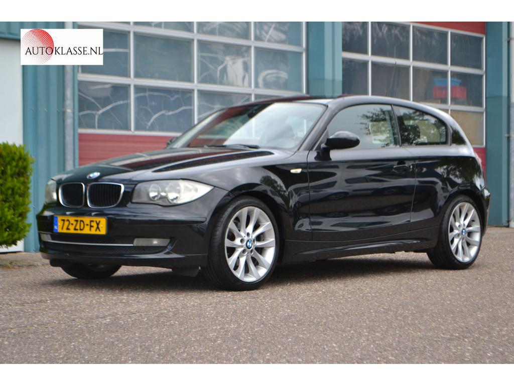 BMW 1-serie 118i High Executive AUTOMNAAT (bj 2008), Auto's, BMW, Bedrijf, Te koop, 1-Serie, ABS, Airbags, Airconditioning, Alarm