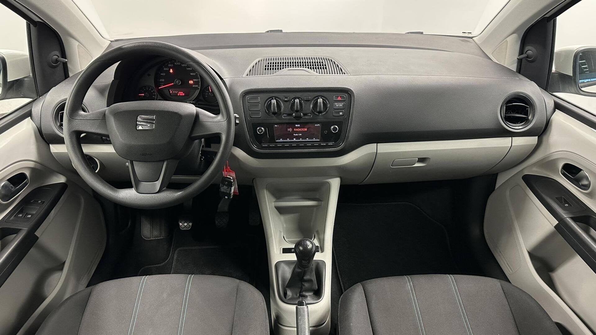 Seat Mii 1.0 Mii by Cosmopolitan AIRCO 90000 KM., Auto's, Seat, Voorwielaandrijving, Stof, Gebruikt, Euro 6