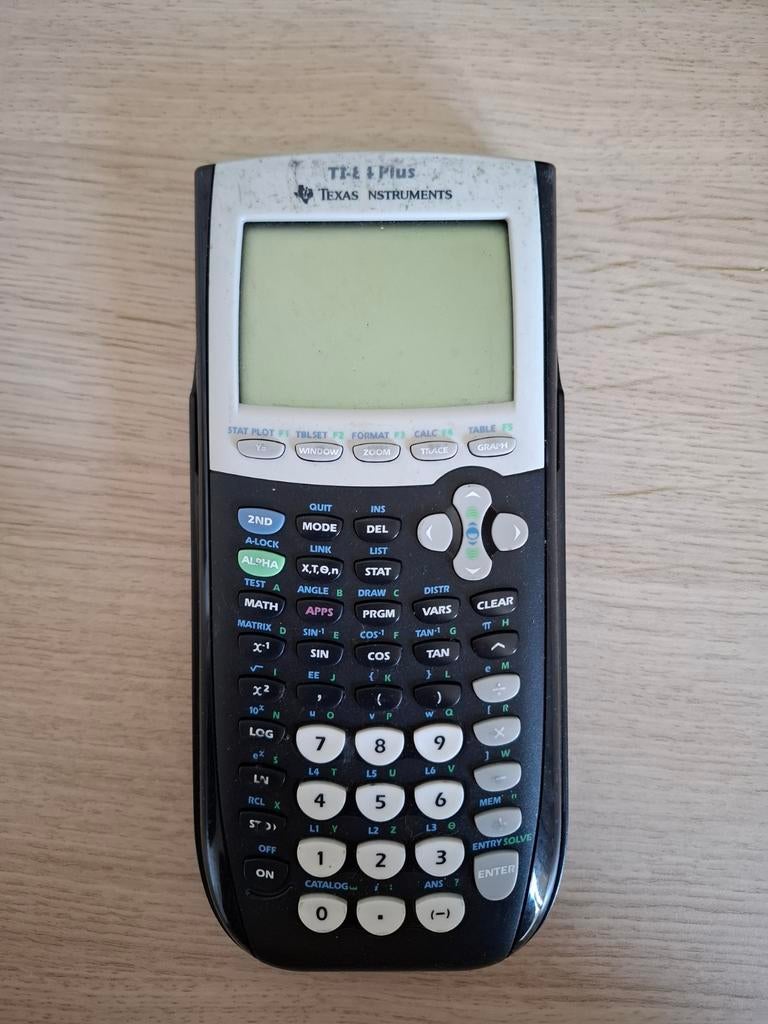 TI-84 plus rekenmachine, Diversen, Rekenmachines, Ophalen, Grafische rekenmachine, Gebruikt