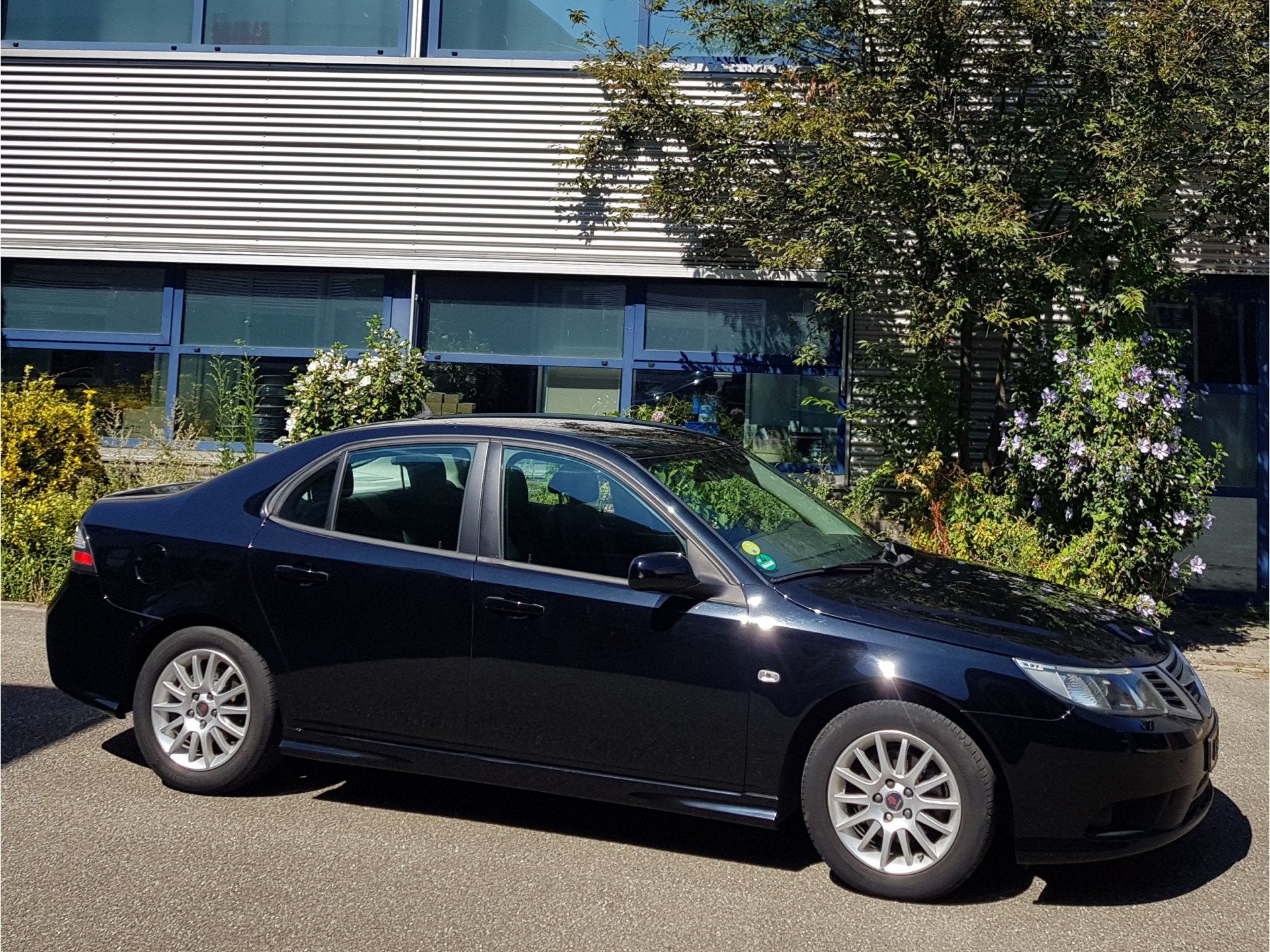Saab 9-3 Sport Sedan 1.8 1/2 Leder Xenon Trekhaak Ecc Pdc, Auto's, Saab, Gebruikt, 4 cilinders, Automatische klimaatregeling, Origineel Nederlands