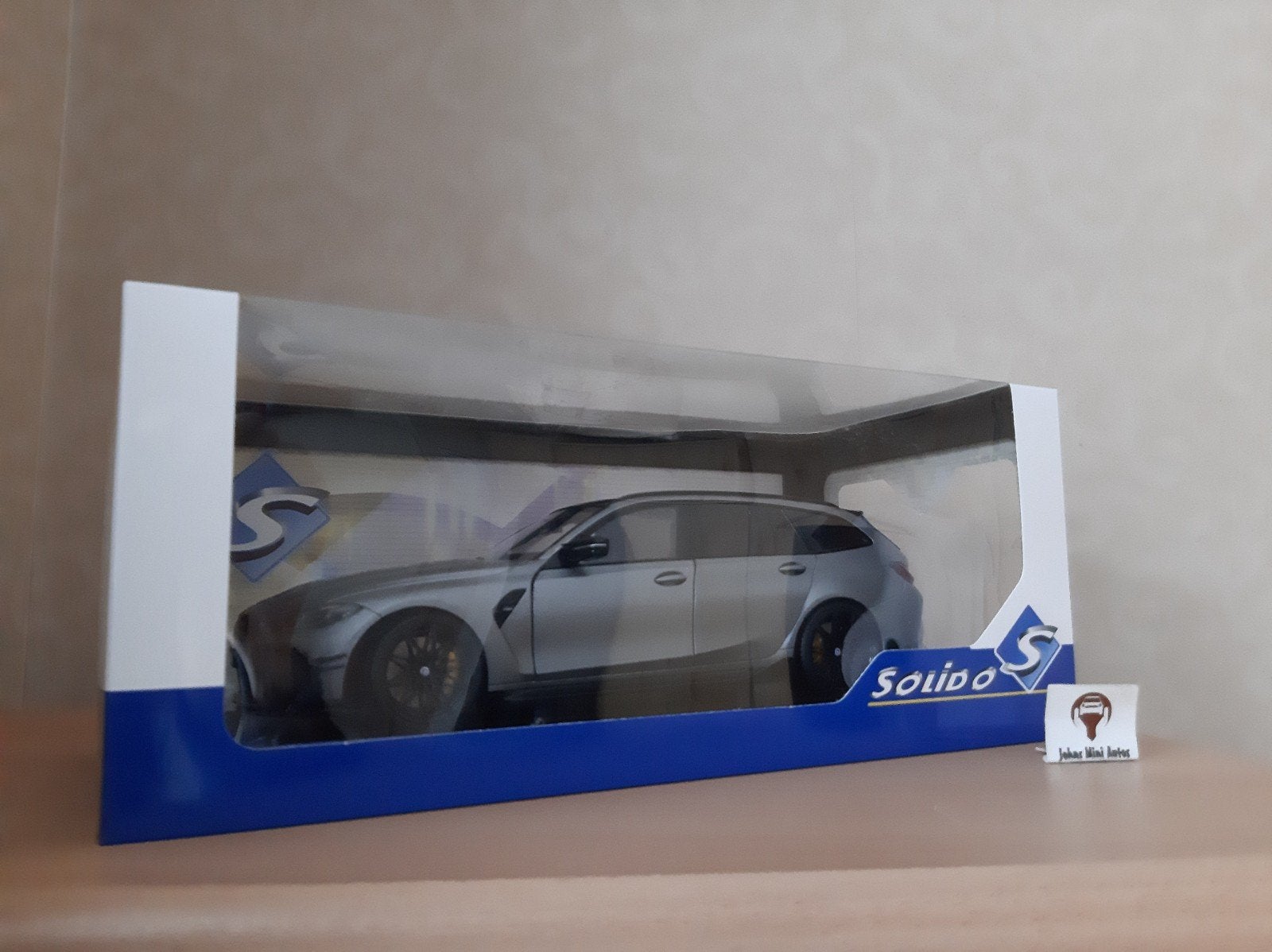 BMW M3 Touring (G81) Performance 2024 in Frozen Grey 1:18, Solido, Auto, Solido, Nieuw