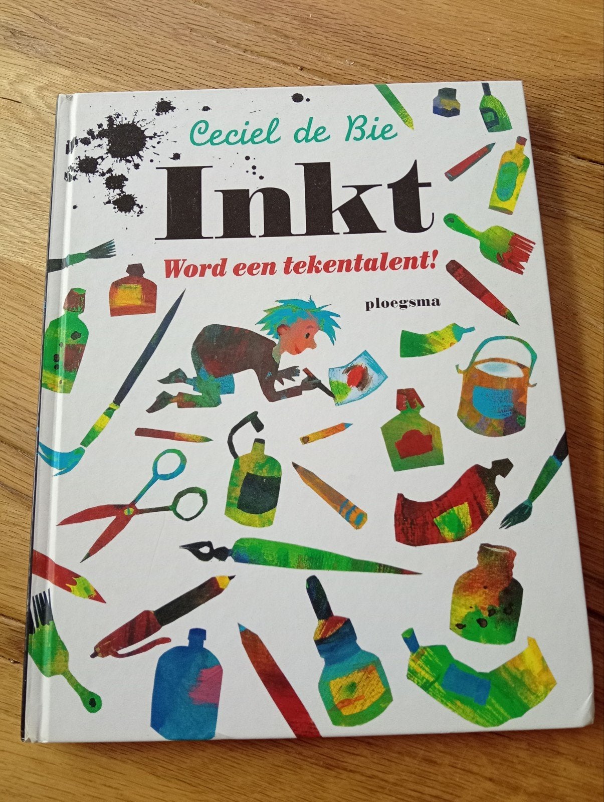 Inkt Word een tekentalent! - Ceciel de Bie, Ophalen of Verzenden, Zo goed als nieuw, Ceciel de Bie, Non-fictie