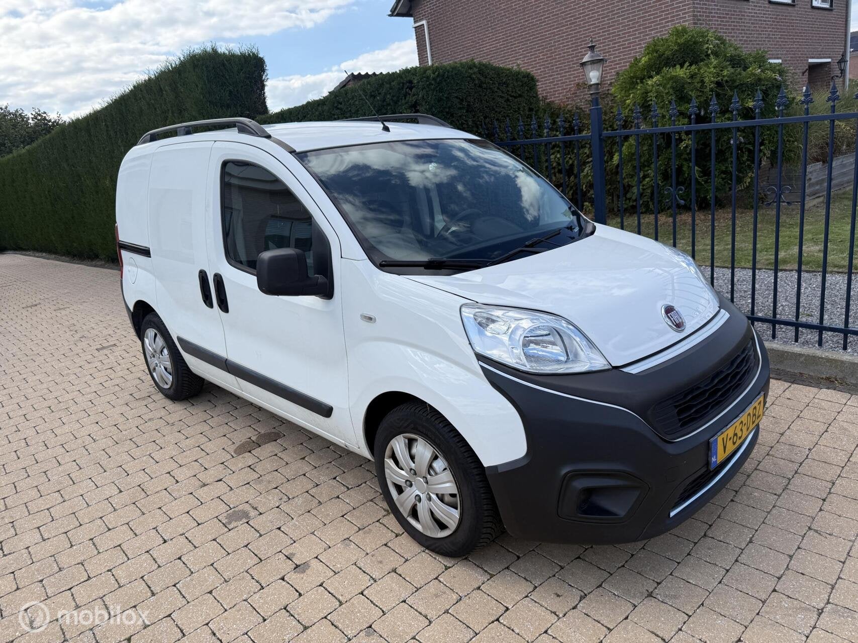 Fiat Fiorino 1.4 SX MET SLECHTS 52.000 km EN MET AIRCO, Auto's, Stof, 400 kg, Wit, Bedrijf