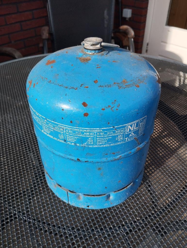 Campingaz gasfles 907, leeg, Caravans en Kamperen, Kampeeraccessoires, Ophalen, Gebruikt