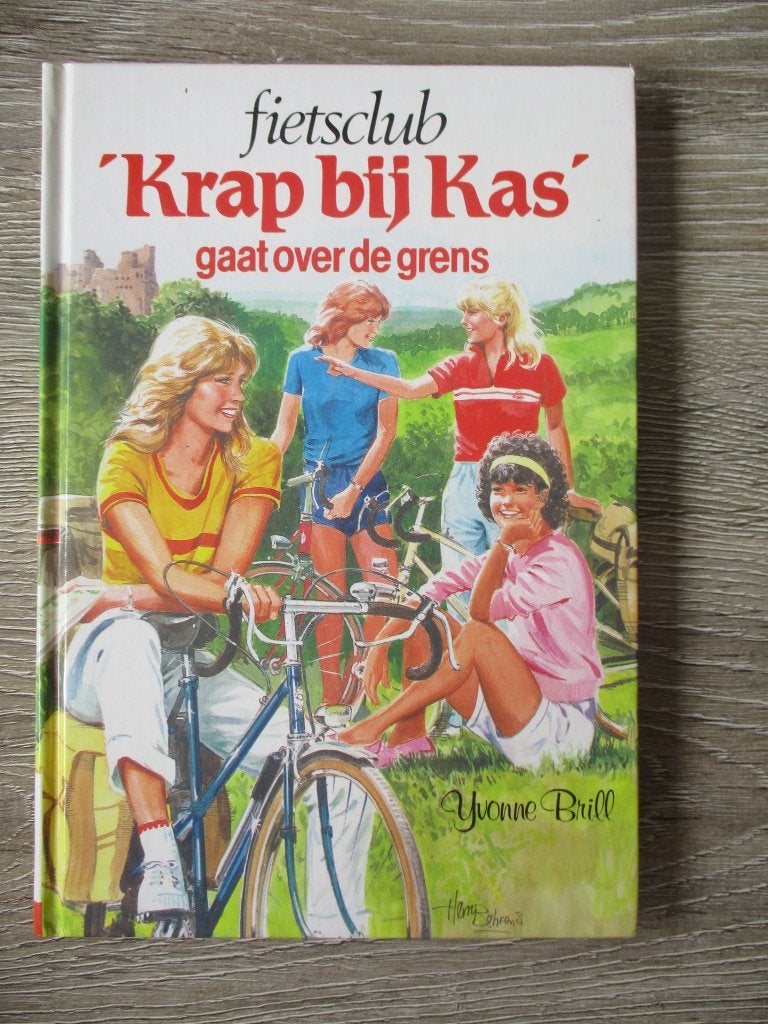 Fietsclub krap bij kas gaat over de grens - Yvonne Brill, Ophalen of Verzenden, Gelezen, Fictie algemeen