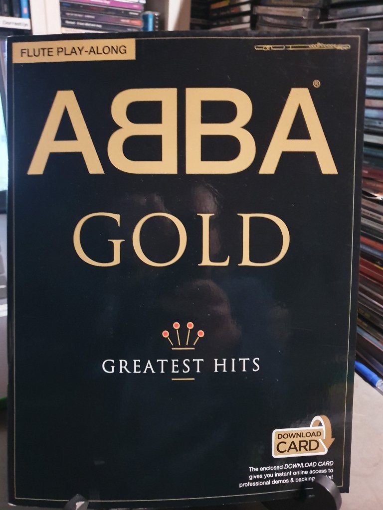 Abba Gold - Greatest Hits for Flute - Play-along, Ophalen, Zo goed als nieuw, Artiest of Componist, Populair